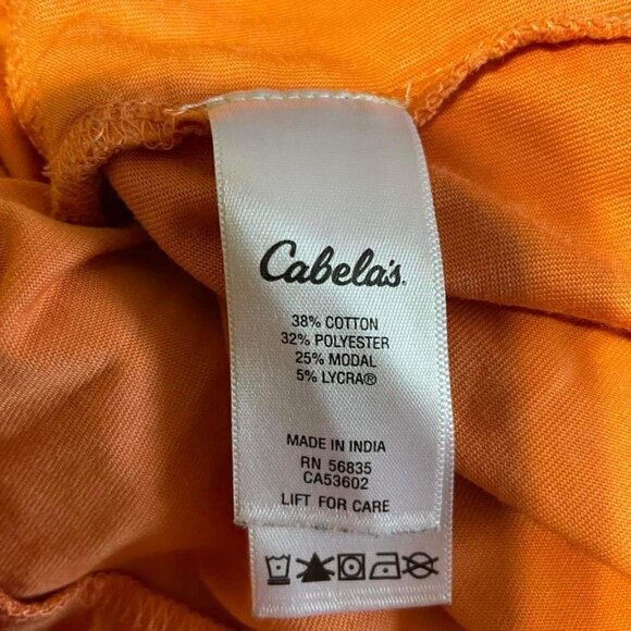 Cabela's Large Top Long Sleeve Shirt Outdoors Hoodie Base Layer - Picture 6 of 9